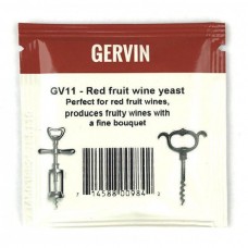 Дрожжи винные Gervin GV11 Red Fruit Wine, 5 г