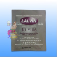 Дрожжи винные Lalvin ICV K1V-1116, 5 г.